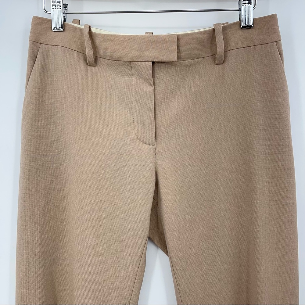 NWOT ALTUZARRA 34 US2 wool Buddy Skinny Trousers tan brown neutral - Picture 6 of 14